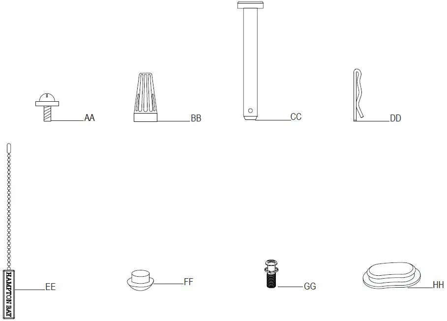 HAMPTON BAY 50248 Lakemoore 48-Inch Ceiling Fan-2