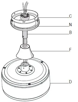 HAMPTON BAY 50248 Lakemoore 48-Inch Ceiling Fan-7