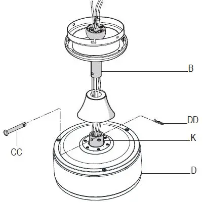 HAMPTON BAY 50248 Lakemoore 48-Inch Ceiling Fan-8