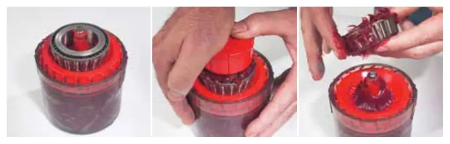 Timken Taper Bearing Grease Packing Guide - Using a Mechanical Grease Packer