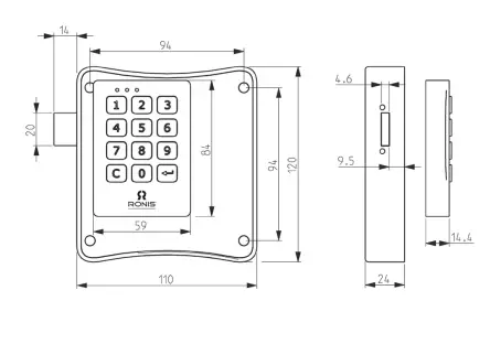 RONIS-Tronic-Plus-Electronic-Lock-7