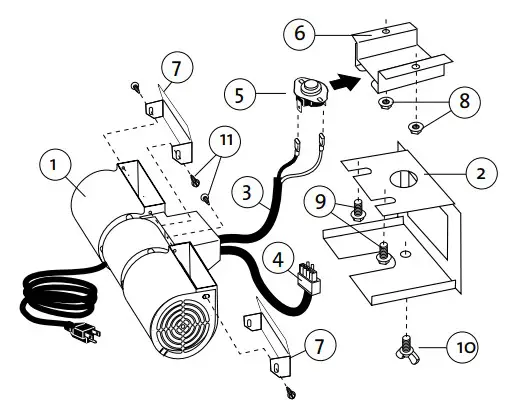 JOTUC Direct Vent Gas Stove Figure 43