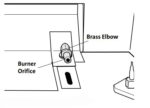 JOTUC Direct Vent Gas StoveGas Inlet Figure 23