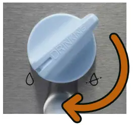 LifeStraw MAX High Flow Water Purifier - ROTATE BLUE DRINKING WATER