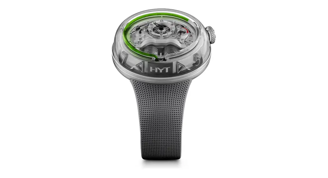 Hyt H5 Green Fluid Watch Instruction Manual
