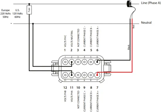 NMEA 2000 - Single Phase Connection