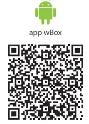 APPs Settings For wBox Devices User Guide - Android QR Code