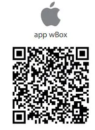 APPs Settings For wBox Devices User Guide - Apple QR Code