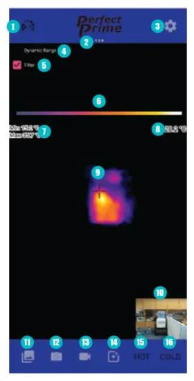 Perfect Prime IR202 Thermal Camera 2