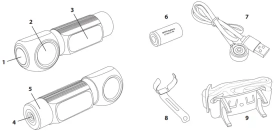 NATIONAL GEOGRAPHIC 80-82000 Rechargeable LED Trek Light - 1