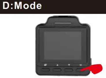Conbro Mini WiFi Dash Cam Mode