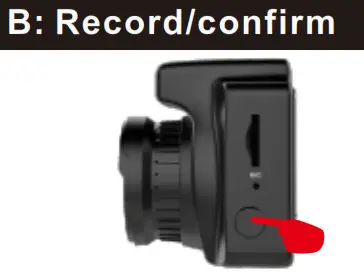 Conbro Mini WiFi Dash Cam Record