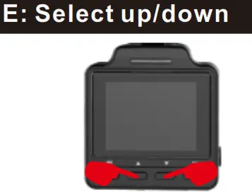 Conbro Mini WiFi Dash Cam Select up