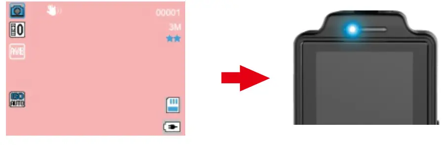 Conbro Mini WiFi Dash Cam save automatically