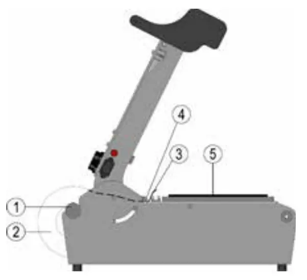 HENDI 976722 Tray Sealer Machine - frame