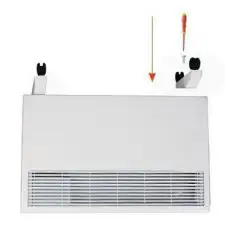 kogan 1000W Portable Electric Panel Heater User Guide - Caster Installation