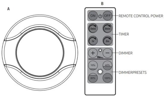 Link 2 Home EM-BL31W-2pk Wireless Remote Control Puck Lights - figure 1