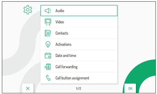 urmet 1760 Video Door Phone 2Voice Hands-Free WiFi - figure 12