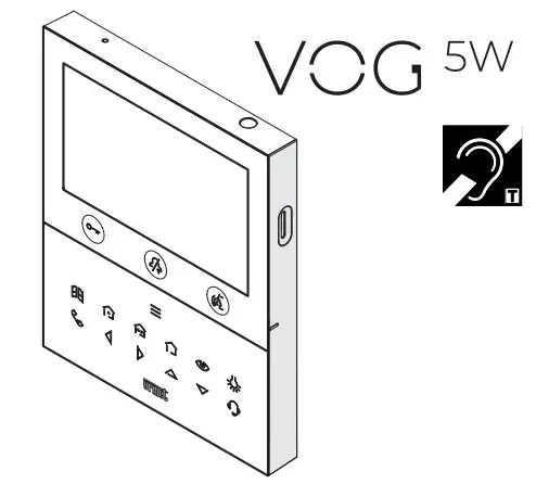 urmet 1760 Video Door Phone 2Voice Hands-Free WiFi