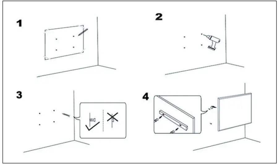 KLARSTEIN 10034235 Wonderwall Air 120 Infrared Heater - instructions