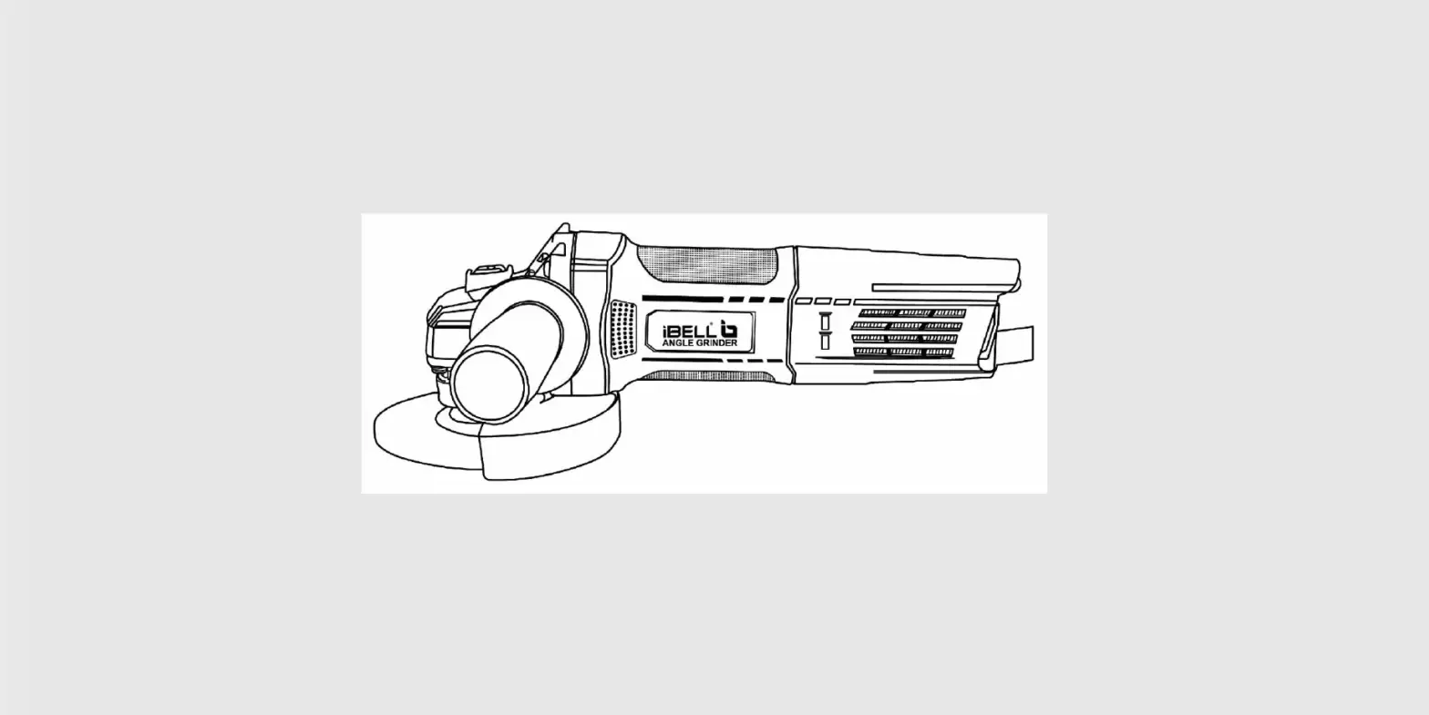 Ibell Ag10-70 Angle Grinder User Manual