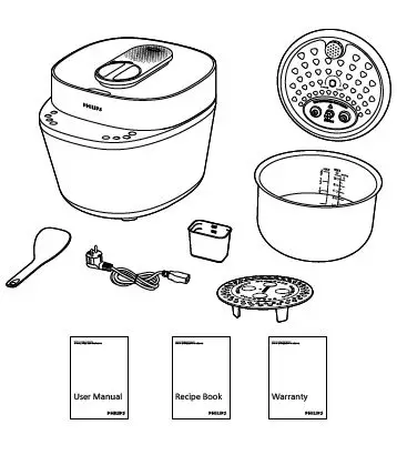 PHILIPS HD2151 All-in-One Cooker 1