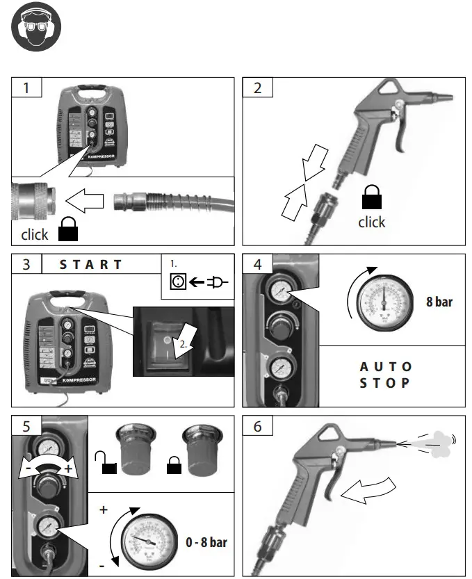 Gude 50079 Compressor Air Power - figure 3