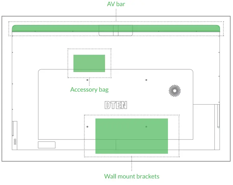 DTEN DB50455 55 Inch Touch Screen fig