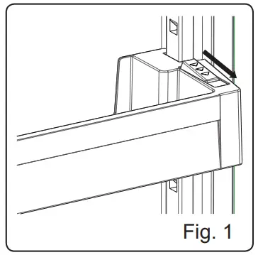 SHARP SJ LC41CHDAE-EU No Frost Refrigerator - Adjustable Door