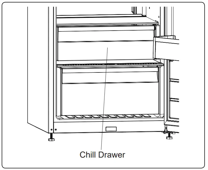 SHARP SJ LC41CHDAE-EU No Frost Refrigerator - USING YOUR FRIDGE