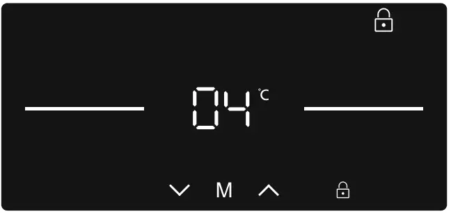 SHARP SJ LC41CHDAE-EU No Frost Refrigerator - appliance settings