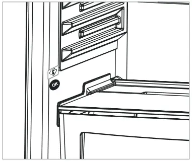 SHARP SJ LC41CHDAE-EU No Frost Refrigerator - refrigerator
