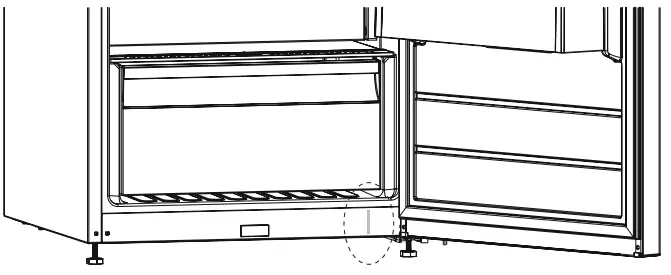 SHARP SJ LC41CHDAE-EU No Frost Refrigerator - vacuum seal will