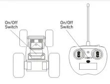 Fujian Teamda Photoelectricity TD2022A49-1 Toy RC Monster Spinning Car fig 2