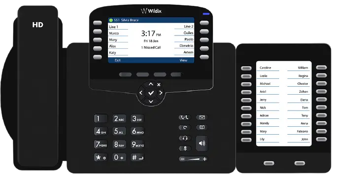 Wildix WelcomeConsole Phone-fig1