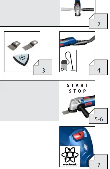 Gude MW 300 E Multi-Tool fig 2