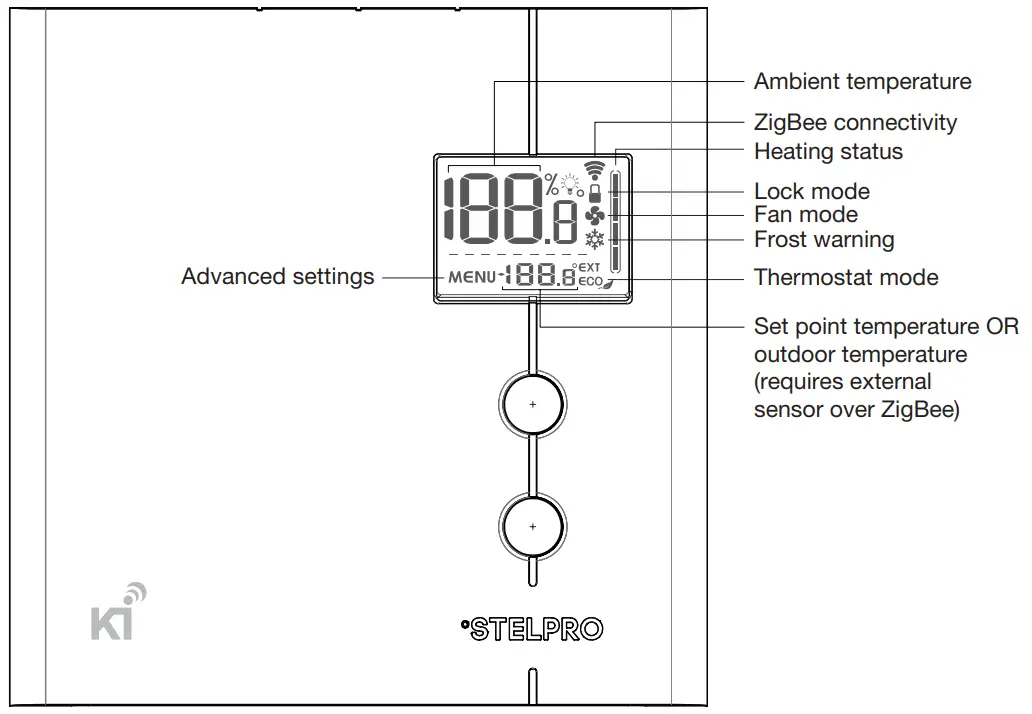 stelpro STZB402 ELECTRONIC THERMOSTAT FOR THE SMART HOME - Fig5
