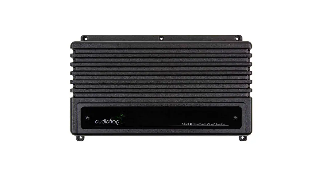 Audiofrog A150.4d 4-channel High Fidelity Class-d Amplifier Instruction Manual