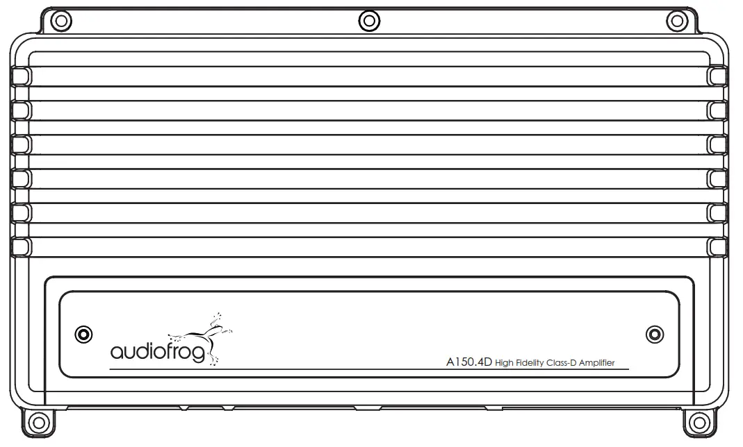 audiofrog A150 4D 4 Channel High Fidelity Class D Amplifier