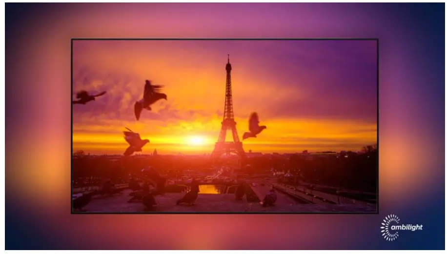 Philips 48OLED806 UHD OLED Android TV - sided Ambilight