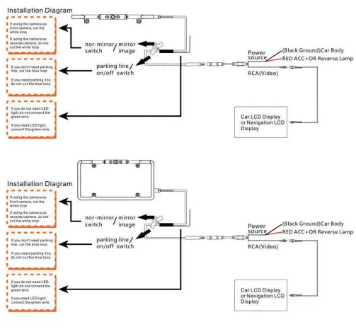 BOYO VTL275LTJ Slim Rear View Camera-fig6