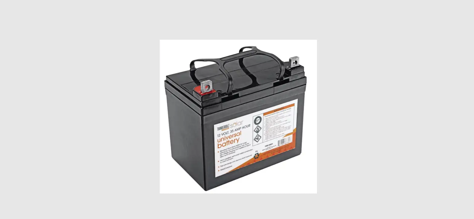 Harbor Freight 56770 12 Volt 35 Amp Hour Sealed Lead-acid Battery Owner's Manual