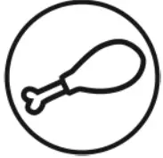 LIVING CO KDF-5599D Dual Zone Air Fryer - Drumsticks