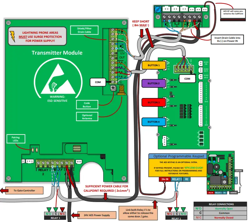 AES-GLOBAL-703-DECT-Modular-Multi-Button-Wireless-Audio-Intercom-System-8