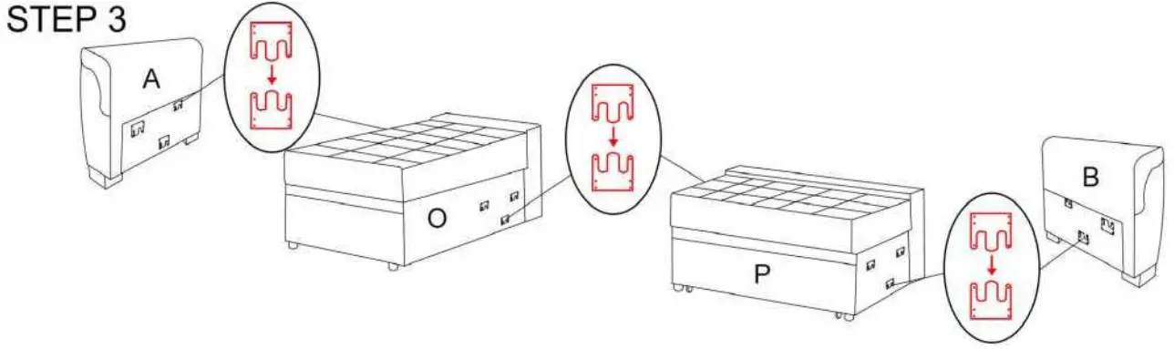 Latitude Run W005311608 2 Piece Linen Storage Sofa Bed - fig 5