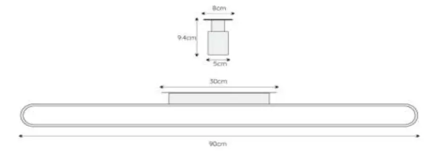 LUCIDE 0 420 9 Madelon Bathroom Wall Light 1