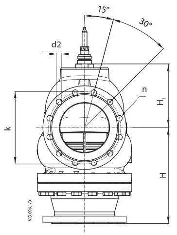 Danfoss VF3 Seated Valves - FIG 11