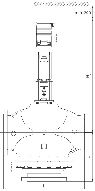 Danfoss VF3 Seated Valves - FIG 12