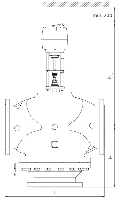 Danfoss VF3 Seated Valves - FIG 13