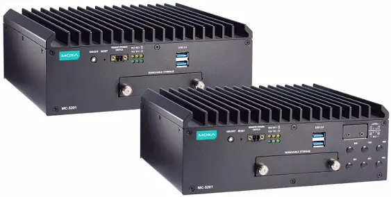 MOXA MC-3201 Series Compact Computers with 11th Gen Intel® Core™ Processor